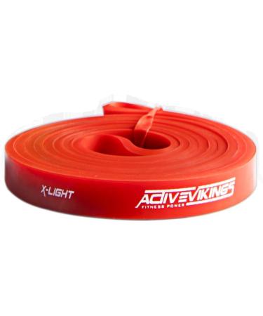 Activevikings Pull-Up Fitness Bands | Resistance Tapes for Muscle Building & CrossFit | Lightweight & Durable | Perfect for Calisthenics - G Light Package (Red Black Blue) - Buy Online on GoSupps.com