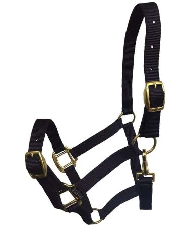 Shires Adjustable Pony/Horse Headcollar - Black Full Navy Full - Buy Online on GoSupps.com