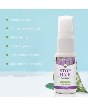 Premium Hair Inhibitor Spray - Painless Hair Removal & Growth Stopper for Body | 20ml - Buy Online on GoSupps.com