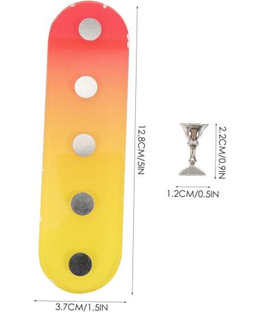 minkissy 1 Set Nail Practice Holder Fake Nails Decor Nail Tips Practice Rack Acrylic Nail Stand Nail Art Organiser Magnetic Nail Holders Nail Stands for Nail Painting Manicure Nail Display - Buy Online on GoSupps.com