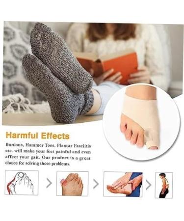 Bunion Corrector Toe Separator - Hallux Valgus Protector for Day and Night Use (1 Pair) - Buy Online on GoSupps.com