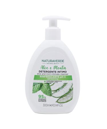 Natural Naturaverde Intimate Cleanser of Aloe and Rafhoing Mint 300ml