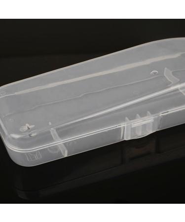 Buy White Transparent Razor Box | Razor Protection & Storage Container for Men's Shaving System - Buy Online on GoSupps.com