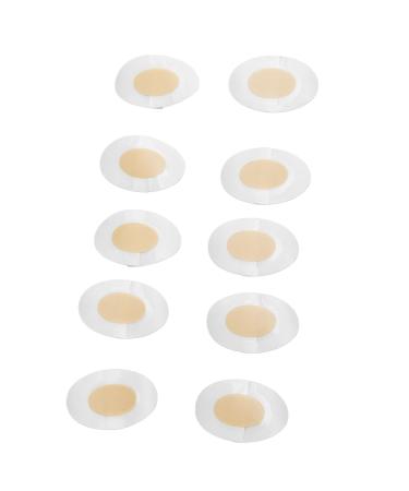 Foot Care Sticker Antiwear Shoe Sticker Blister Prevention for Leather Shoes (Skin Color with Cushion) PenRuxeskvq4wy08-12