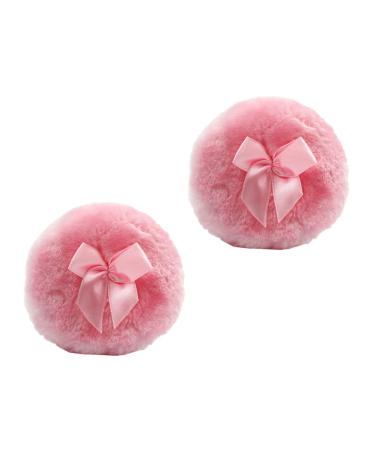WOONEKY WOONEKY 2pcs Makeup Puffs Fluffy Puffs Puff Blender Powder Blender Makeup Sponges Air Corners Makeup Sponges Baby Grinder Fluffy Plush