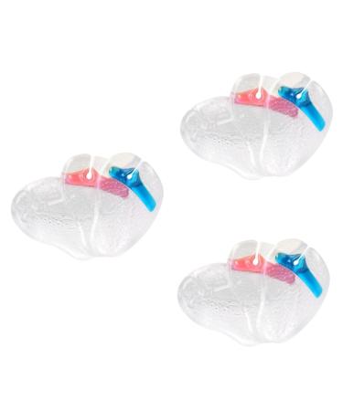 GLEAVI 9 Pairs Forefoot Metatarsal Pads Shoe Pads for High Forefoot Cushion Inserts Foot Pads Arch Support Cushion Insoles Thong Sandal Toe Protectors Silicone Gel Foot Stickers Pattern
