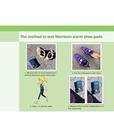 Buy Morrison Motion Auto-Warming Shoe Insoles - No Battery Needed | Women's Size 7.5-8.5 | International Shipping - Buy Online on GoSupps.com