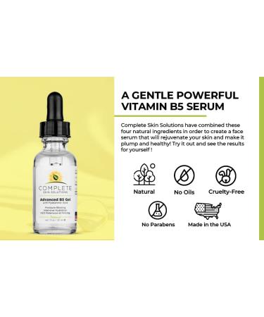 Advanced B5 Gel with Hyaluronic Acid 1 oz - Buy Online on GoSupps.com