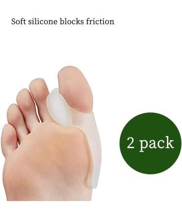 Jocxzi Valgus Toe Spreader - Silicone Hallux Valgus Correction for Men & Women | Optimal Comfort - 8 Pieces (7.1x2cm) - Buy Online on GoSupps.com