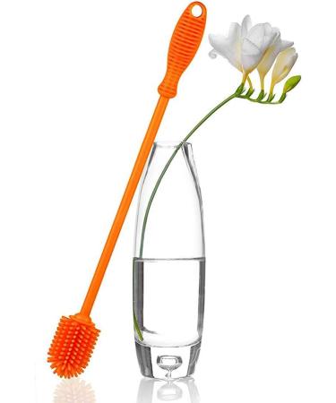 Clisted Bottle Brush Bottle Cleaner for Your Sports Bottle Vase and Glassware Water Bottle Cleaning Brush for Washing Narrow Neck Containers 12.5 Inch 1Pcs - Buy Online on GoSupps.com
