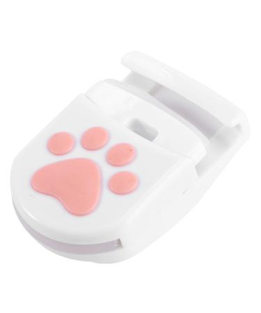 Healeved 2 Sets Mini Eyelashories Electric Eyelash Curler Beauty Eyelash Curler Practical Eyelash Curler Individual Eyelash Curler Eyelash Curlers Anti-Skid Handle Eyelashories White