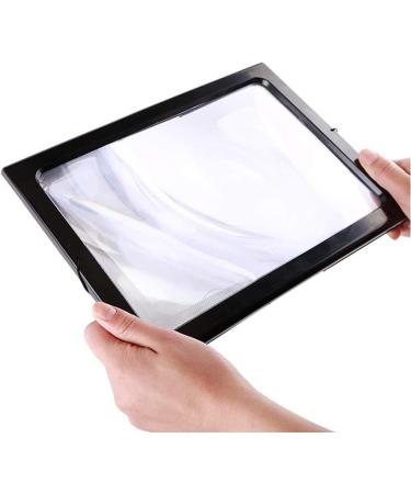 Desktop Magnifier A4 Paper Size 3 Times Zoom Read with Support and Light Good Times - Buy Online on GoSupps.com