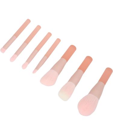 Travel Makeup Brush Set Mini Travel Makeup Brush Set Fluffy Brushes 7 Pieces Portable Resin Handle Compact Size with Storage Bag for Sensitive Skin for Outing - Buy Online on GoSupps.com