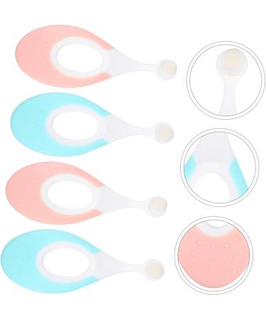 Minkissy 8-Pack Children's Toothbrushes Extra Soft & Super Soft Tooth Protection Tools for Kids | Electric & 360 Design - Buy Online on GoSupps.com