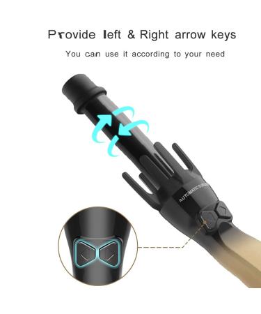 Automatic Hair Curling Iron - 1.26in Ceramic Tourmaline Two-Way Rotation Wand | International Shipping - Buy Online on GoSupps.com