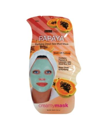 Papaya Purifying Dead Sea Mud Mask - Revitalize & Detoxify Your Skin | International Shipping Available - Buy Online on GoSupps.com