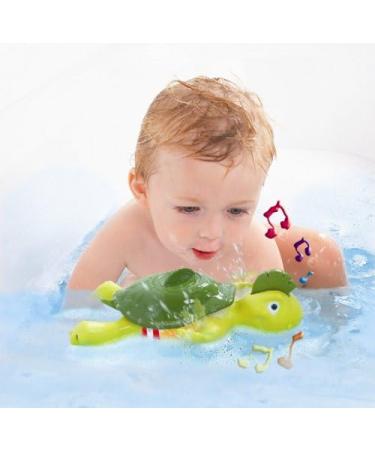 TOMY Toomies Swim & Sing Turtle Baby Bath Toy | Interactive Educational Toy with Music and Sounds | Water Play Toy for Boys & Girls 1-3 Years Old - Buy Online on GoSupps.com