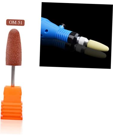 POPETPOP Rotary Tools Manicure Drill Bits To Rotate Buffer Zone Flat - Buy Online on GoSupps.com