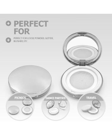 SHERCHPRY 2pcs Powder Box Cosmetics Plastic Powder Case Loose Powder Cases 3g Good Looking 1 count (Pack of 1) - Buy Online on GoSupps.com