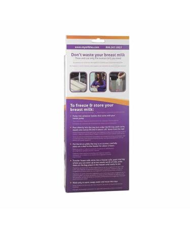 Fairhaven Health Milkies Milk Trays - Set of 2 for Easy Breast Milk Storage - Buy Online on GoSupps.com