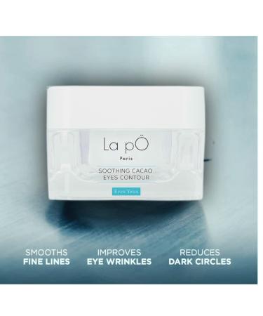 La pO Paris Cacao Enriched Eye Contour Cream - Dark Circle & Puffiness Defense Firming Formula for All Skin Types | International Shipping Available - Buy Online on GoSupps.com