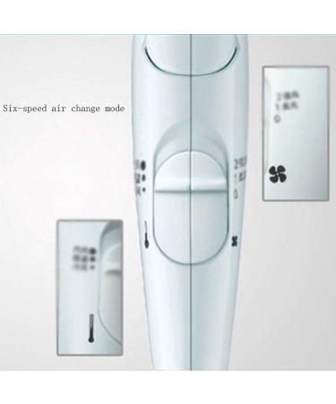 ADITAM Blue Hair Dryer Negative Ion Constant Temperature Hot and Cold Wind Compact Travel Hair Dryer Double The Comfort - Buy Online on GoSupps.com