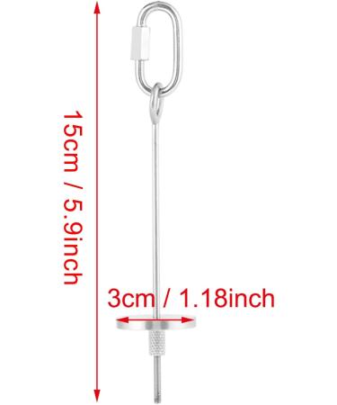 Stainless Steel Food Holder for Birds | Fruit & Vegetable Skewers for Parrots Budgies & Small Animals - Buy Online on GoSupps.com