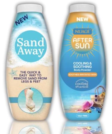 Sun & Sand Comfort Duo: Sand Remover Powder 226g with After Sun Soothing and Refreshing Powder 226g Beach Powder to Remove and Refresh Sand Total Beach Relief Set - Buy Online on GoSupps.com