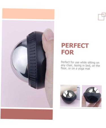 Healeved 5-Stainless Steel Massage Ball | Manual Body & Foot Massage Device | Cold Roller for Fitness & Relaxation - Buy Online on GoSupps.com