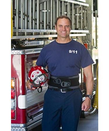 Comfort Compression Back Brace - XSmall (18-25 Waist) | Supportive Black Lower Back Brace for Pain Relief & Active Lifestyle - Buy Online on GoSupps.com