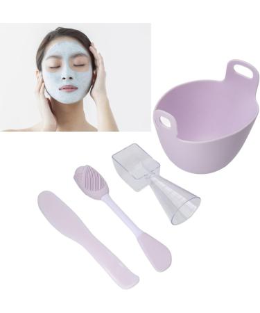 Facial Masks Mixing Bowl Set Soft Reusable Silicone Face Mud Masks Mixing Bowl with Spoon for Beauty Salon DIY Clay Masks - Buy Online on GoSupps.com