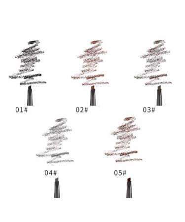 Waterproof Double-Headed Eyebrow Pencil | Triangle Precision Micro Brow Pencil in Gray - Professional Makeup for Perfect Brows - Buy Online on GoSupps.com