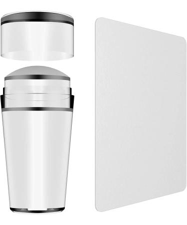 Warm Girl Nail Art Stamping Plates Set - Jelly Stamper & Soft Clear Accessories for DIY Manicure | International Shipping - Buy Online on GoSupps.com