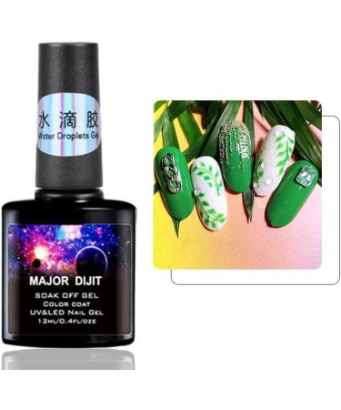 12ml Water Droplets Gel Soak Off UV Gel Pure Nail Polish Creativity Varnish Lacquer Manicur - (Color: Transparent) - Buy Online on GoSupps.com