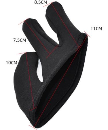 Anneome 1pc Three Finger Cover Hairdressing Finger Glove Barber Gloves Tinting Tool Calor Billiard 3 Finger Hair Mittens Protectors Small Protection Finger Guards Dye Hand Straightener - Buy Online on GoSupps.com