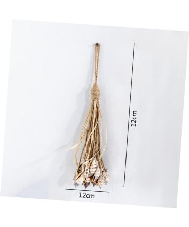 Alipis Wall Hanging Bells String Home Decor Christmas Tree Antique Decorative Bell Hanging Ornament Decorate Shell Photo Wall 42*13cm As Shown - Buy Online on GoSupps.com