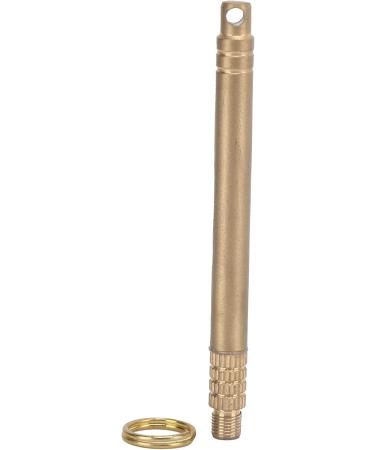 Portable Brass Ear Pick - Effective Ear Wax Cleaner & Curette Tool for Safe Ear Cleaning - Buy Online on GoSupps.com