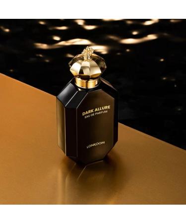 Perfume DARK ALLURE 3.4oz/100ml Eau De Parfum Spray Perfume For Men Leather Notes Ideal For Daily Use - Buy Online on GoSupps.com
