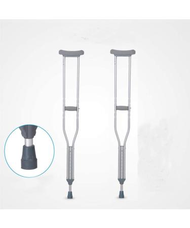 Urge Medical Crutch Tips Gray 78 Inch - Set of 2 | Durable Replacement Tips - Buy Online on GoSupps.com