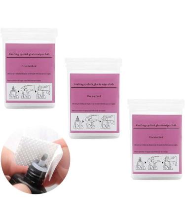 600 pcs Eyelash Glue Cleaning Cotton Pads | Non-Woven Cloths for Eyelash Extensions & Nail Art Gel Removal - International Shipping - Buy Online on GoSupps.com