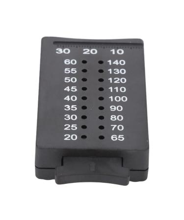 Oral Gutta Percha Cutter Heat Resistant High Precision Manual Oral Measuring Ruler for Oral Clinic Dentist Measuring Tool