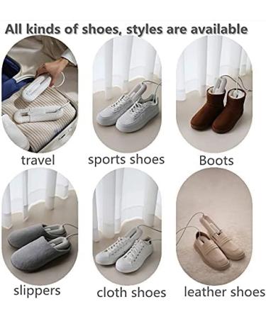 KEEPSORT Boot & Shoe Dryer | 3 Timer Modes, Folding Design, Adjustable Length | Foot Warmer & Odor Eliminator | Quick Drying for Shoes, Gloves, Socks, Ski Boots - Purple - Buy Online on GoSupps.com