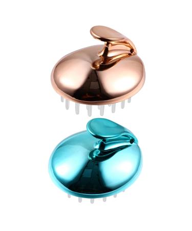 Collbath 2st Shampoo Massage Bath bathroom Hair scalp shampoo brush massage brush for the scalp scalp massage scalp massage brush body laundry scrubber shampoo anticaida round