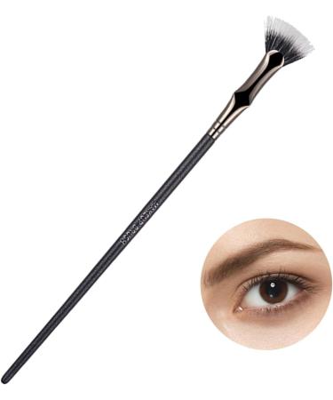 Mascara Fan Brush Portable Angled Lash Brush Versatile Mascara Clumps Removal Tool Foldable Fan Shaped Lash Brush And Cosmetics Accessories For Mascara Highlighter Eyeliner Application - Buy Online on GoSupps.com