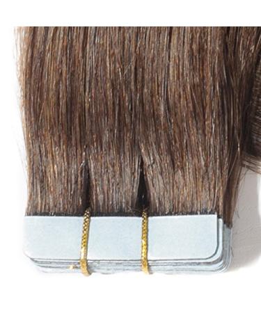 Tape Extensions Ombr - Real Hair 50cm Tape In Hair Extensions | Color #1B/Red | 20 Jogs 2.5g per Tress - Shop Now! - Buy Online on GoSupps.com