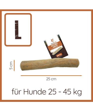 Buy Wildfang Coffee Wood Chewing Roots for Dogs | 100% Natural Long-Lasting Chew Toys for Dogs & Puppies (L - 3 Set 25-45 kg) - Buy Online on GoSupps.com