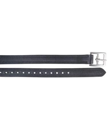 PFIFF 102696 Stirrup Leathers - Soft Black 130 cm | High-Quality Equestrian Gear for International Shipping - Buy Online on GoSupps.com