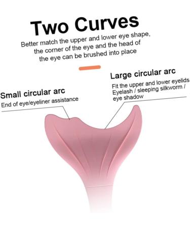 POPETPOP 2pcs Eyeliner Auxiliary Artifact Eyeshadow Stencil Mascara Guard Eyeliner Makeup Aid Drawing Tool 15X4.5CMx2pcs Pinkx2pcs - Buy Online on GoSupps.com