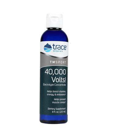 Trace Minerals Research TM Sport 40000 Volts! Electrolyte Concentrate 8 fl oz (237 ml)