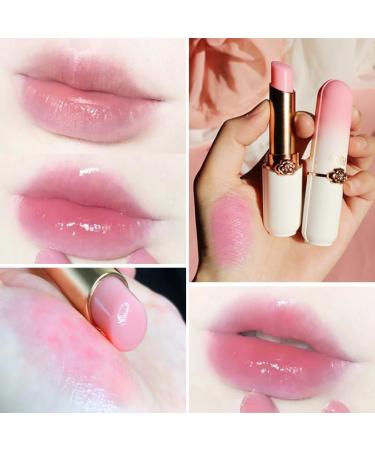 XINYUNXIN Lip Balm 3 Pack Clear Color Temperature Change Lipstick Set Long Lasting Moisturizing Lipstick Lip Care Natural Lip Protection Lip Repair D - Buy Online on GoSupps.com